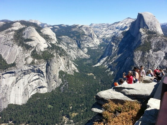 ....und die Aussicht war wirklich gut.