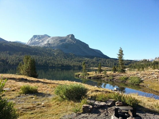Unser Platz in der Morgensonne - am liebsten würden wir hier bleiben.