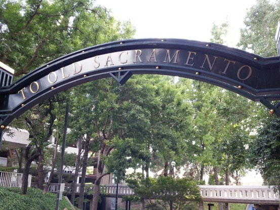 ...und weiter nach Old Sacramento...