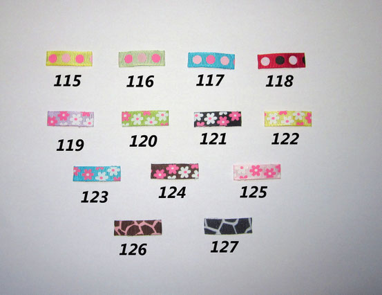 Baby Haarspange Blumen vielem Farben