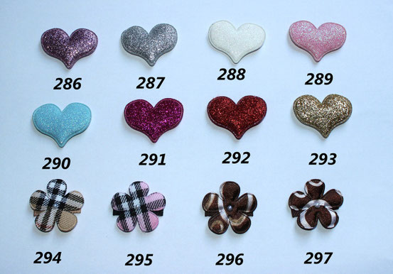 Baby Haarspange mit glitzer Herz