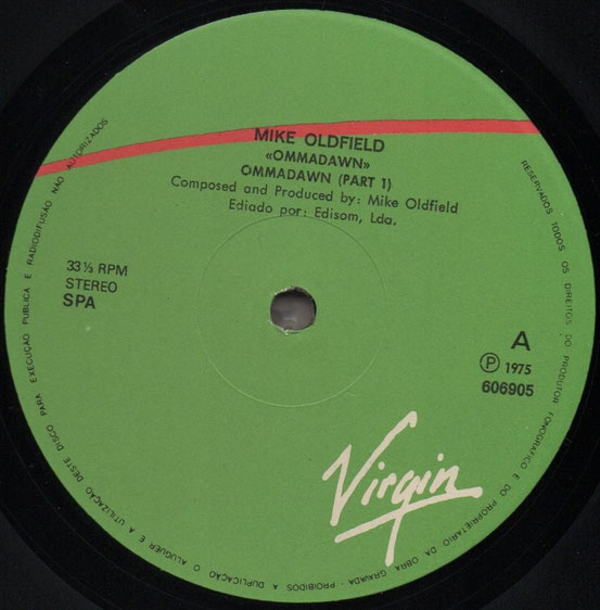 606905-A 25/9/82 MIKE OLDFIELD