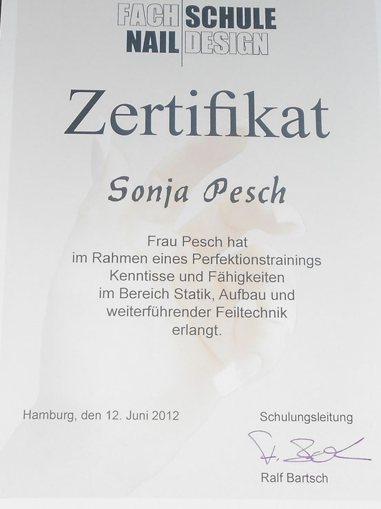 Perfektionstraining bei RalfBartsch