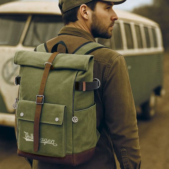 VW Bulli Tasche im Vanlife-Stil für unterwegs