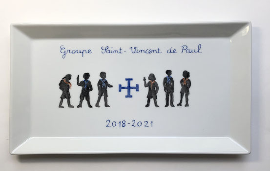 Plat à cake Scouts de France