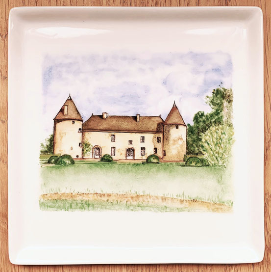 Vide-poche Reproduction d'un Château