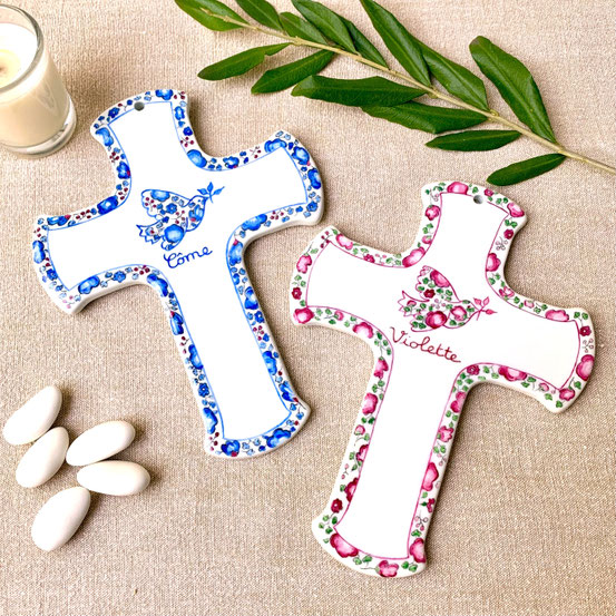 Grande croix ou crucifix Colombe liberty