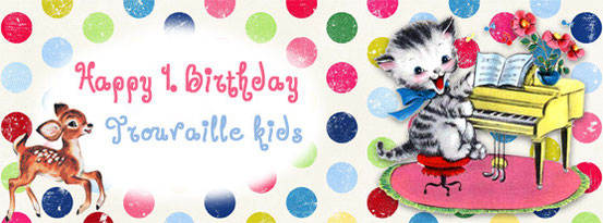 Trouvaille kids Happy Birthday