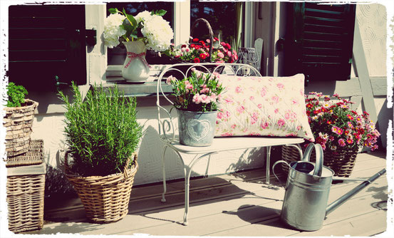 Garten Vintage Retro shabby garden