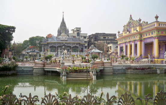 Kalkutta Kolkata India Indien Parashnath Jain-Tempel, The Glass Temple
