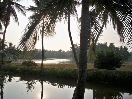 Kumarakom India Indien Kerala Backwaters
