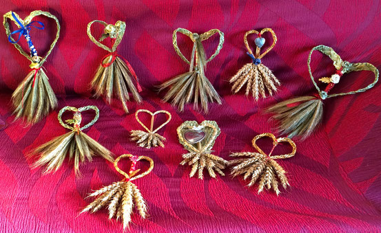 Productie van de workshop "Hartjes vlechten voor Valentijn" 
