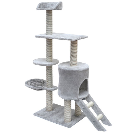 Arbre à Chat Modèle PLUME en Gris