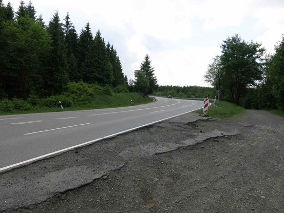 Harz, B4, etwa 1,5km nördlich von Torfhaus
