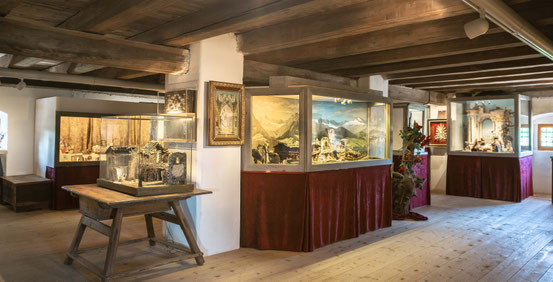 Foto vom Ausstellungsraum im 1. Stock
