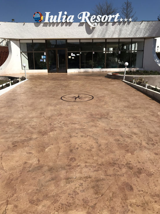beton amprentat Cluj-Napoca