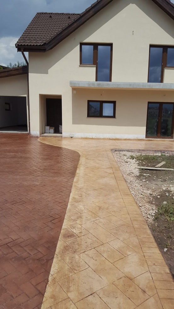 beton amprentat Venus-Constanța