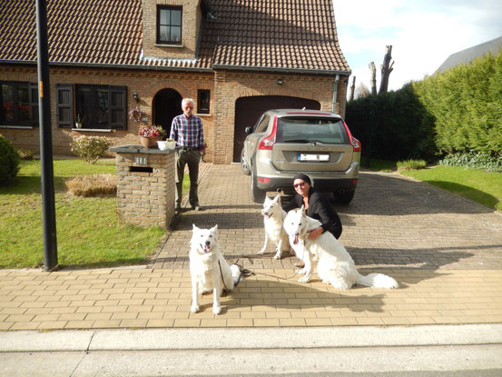 Onze fanclub onderweg :)