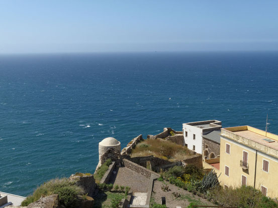 Vue depuis le haut du chateau