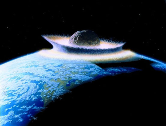Bildquelle: http://de.wikipedia.org/wiki/Datei:Planetoid_crashing_into_primordial_Earth.jpg