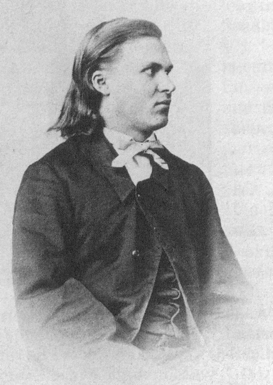 Nietzsche als 18-Jähriger, 1862