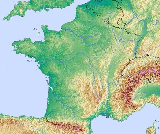 Frankreich ist nach Alltagsstandards sechseckig