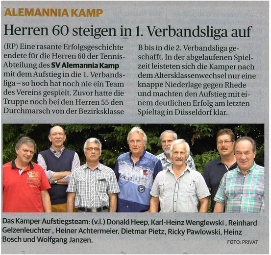 Rheinische Post 22.07.2014