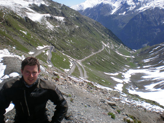 Stilfser Joch der höchste Gebirgspass in Italien und nach dem Col de l’Iseran der zweithöchste asphaltierte Gebirgspass der Alpen