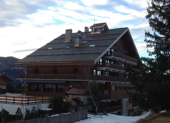 Renovation toiture Altiport Meribel