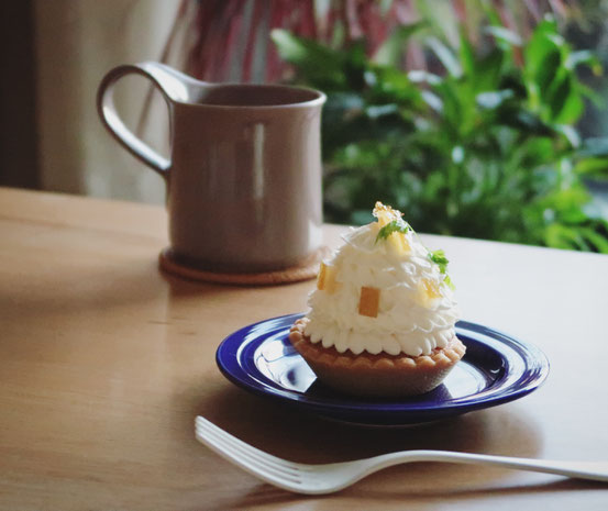 ZEROJAPANカフェマグとレモンケーキ