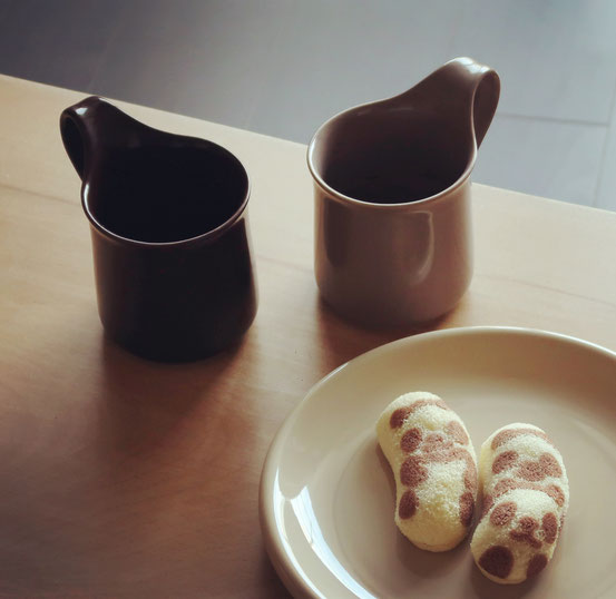 東京ばな奈パンダとZEROJAPANカフェマグ・カフェプレート