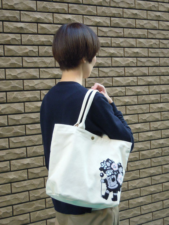 HELMi　相良刺繍トートバッグ