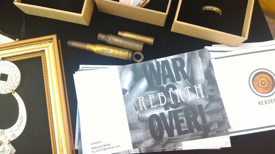 WAR IS OVERの「REBIRTH」というブランドです。