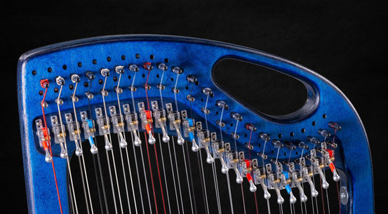 Alu Harp Sharping Levers