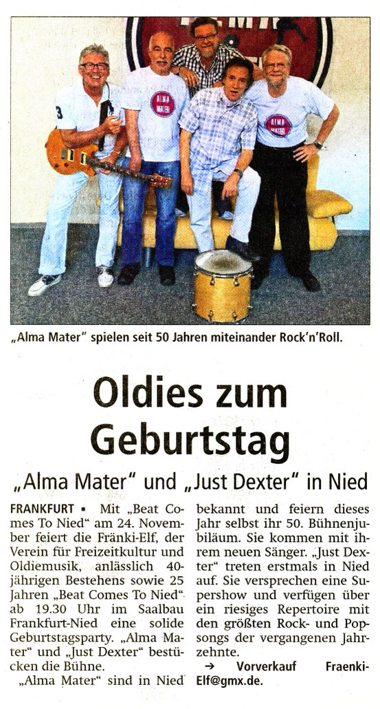 Offenbach Post, 26. Oktober 2018