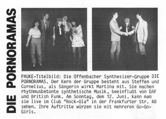 Schülerzeitung "Pauke" - Ausgabe 6/1983