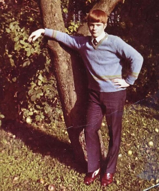 Vom Scheitel bis zur Sohle ist der Beatles-Fan in den 1960er Jahren nicht zu verleugnen. (Foto: Privat)