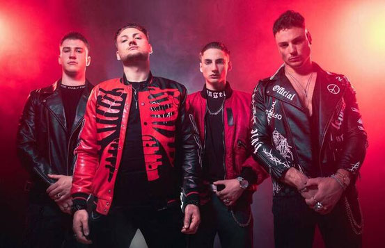 Bei diesen vier Jungs geht es ordentlich zur Sache. Die Band Spy # Row steht für energiegeladenen und melodischen Rock. Foto: Veranstalter 
