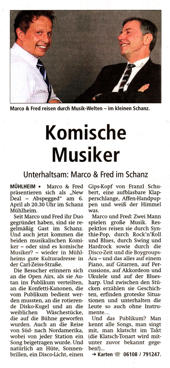 Offenbach Post, 31. März 2018