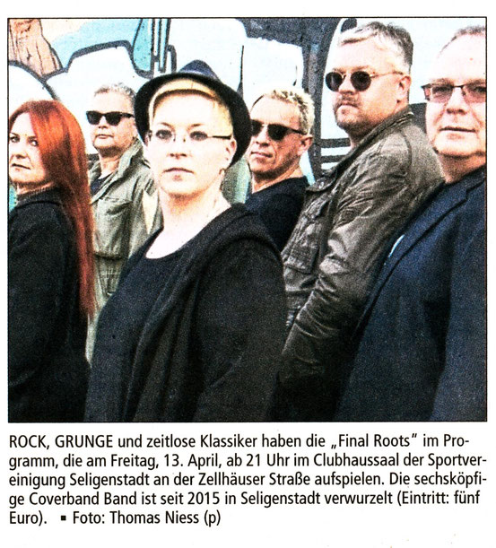 Offenbach Post, 7. April 2018