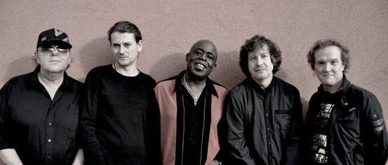 Tokyo 2014, v.l.n.r.: Klaus Luley, Aaron Thier, Ken Taylor, Lothar Krell, Robby Musenbichler