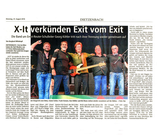 Offenbach Post, 23. August 2016