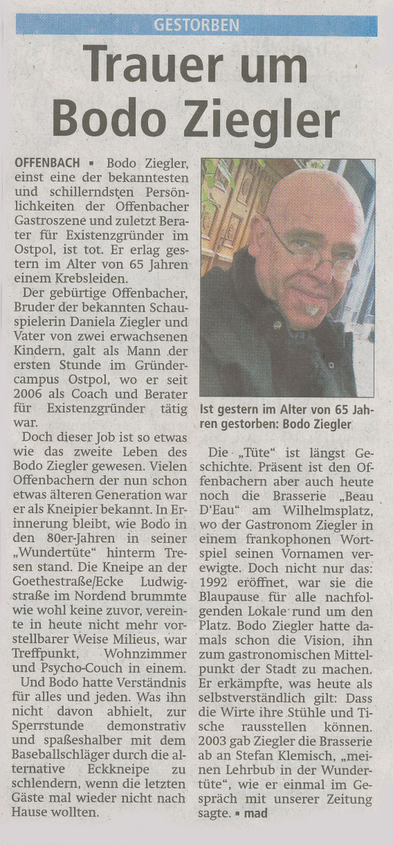 Offenbach Post,22.Februar 2017