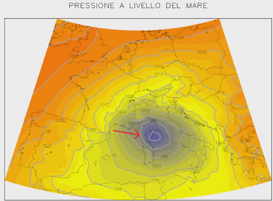 MODELLO FISICO-MATEMATICO ELABORATO DA ©ARPA PIEMONTE