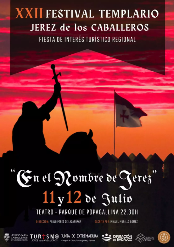 Programa del Festival Templario de Jerez de los Caballeros