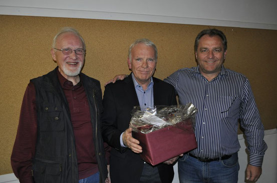 (von links) Peter Schmiedel, Wilfried Brinkmeier und Achim Spreckelsen