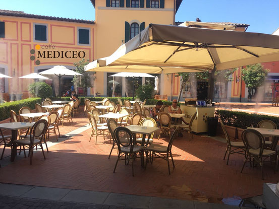 veduta esterno caffè mediceo Barberino di mugello