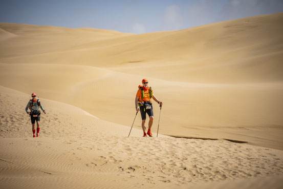 Wandeltrainer Evert doet mee met de Marathon des sables