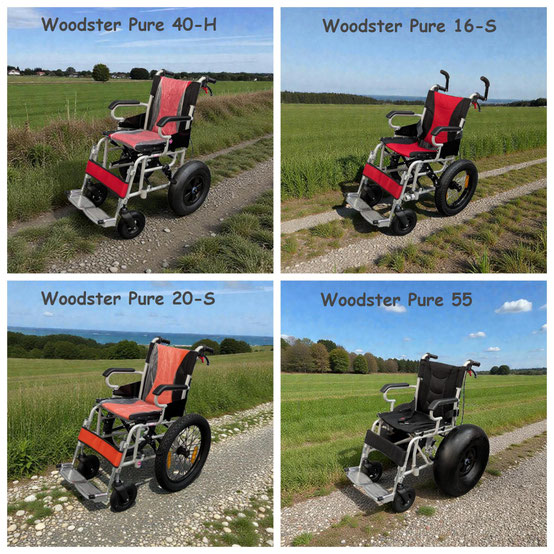 Woodster Pure Modelle 40 / 16-S / 20-S / 55
