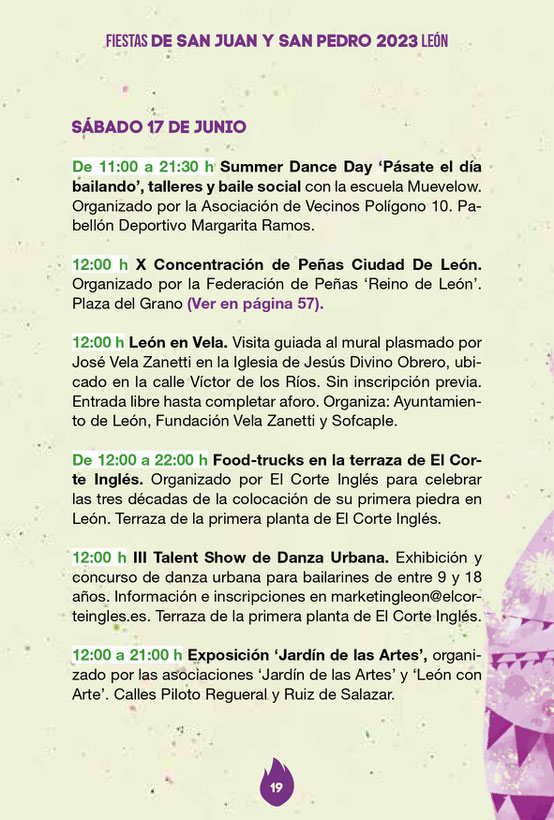 Fiestas de San Juan y San Pedro en LEON